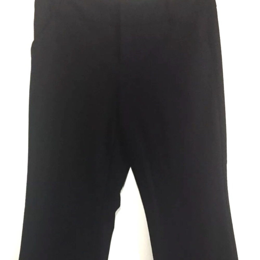 DAISY FUENTES Black Dress Slacks Flat front sz 14